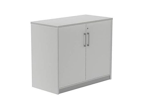 Armario rocada com dois portas serie store 78x90x45 cm acabamento ab02 aluminio/cinza , Rocada , 150631 , 8427951910059